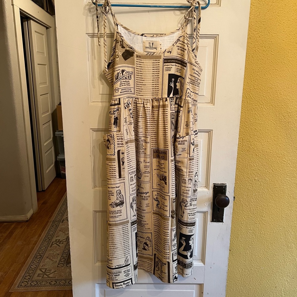 Breeze on my [Don’t Think Poshmark Allows This Word] Dress Linen | S/M